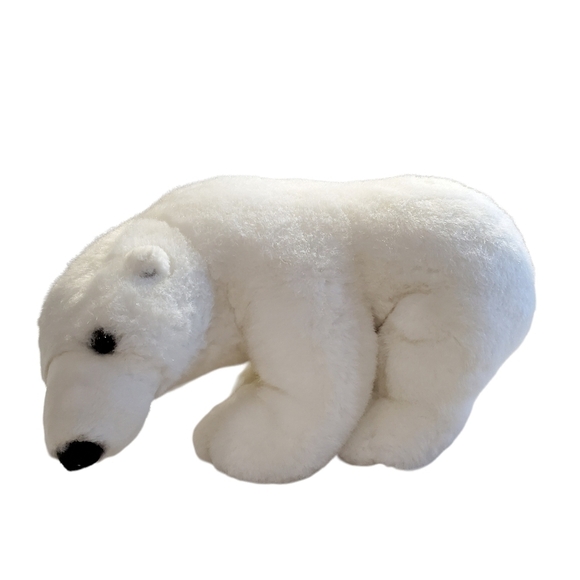 SeaWorld 12" Souvenir plush toy stuffed animal Polar Bear Older style - Picture 1 of 10